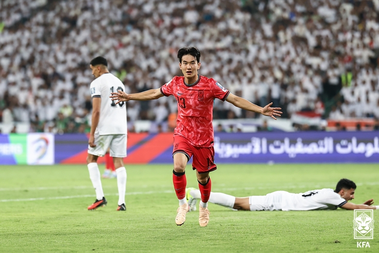 サッカー韓国代表　11大会連続のＷ杯出場決める