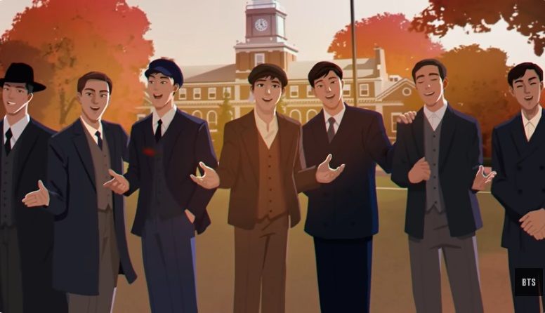 BTS 新譜映像に「人種差別」の批判…黒人名門大学を白人中心に描写か