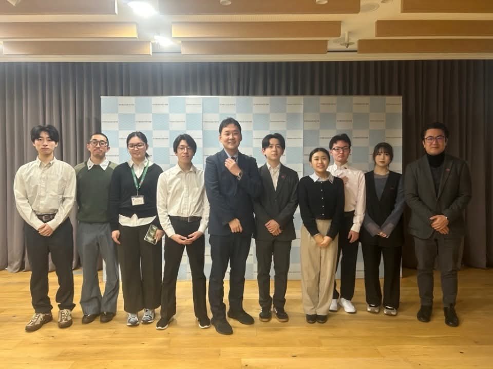 東京都立大学経済経営学部の訪韓団、在韓日本大使館公報文化院を訪問